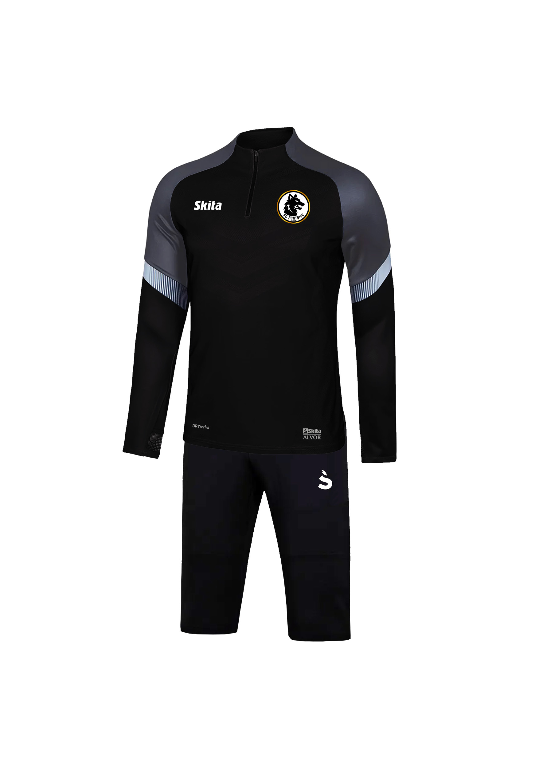 Training ALVOR noir/gris (FC PONTOISE)